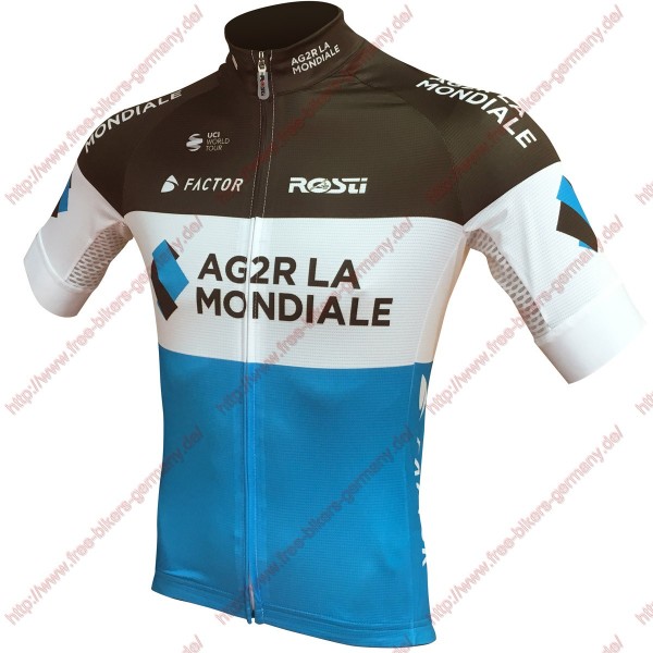 Radsport Ag2r La Mondiale 2018 Team Trikot Kurzarm