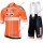 Radsport Boels Dolmans 2018 Team Radbekleidung Satz Trikot Kurzarm+Trägerhosen Set