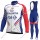 Radsport Groupama Fdj 2018 Pro Fahrradbekleidung Trikot Langarm+Lang Trägerhose