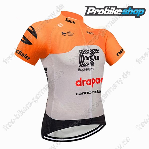 Cannondale Drapac Orange Trikot Kurzarm 2018