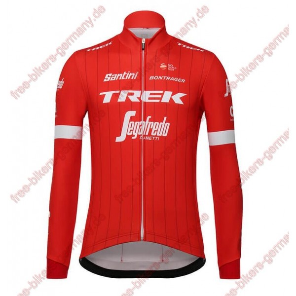 Profiteam 2018 Trek Segafredo rot Trikot Langarm