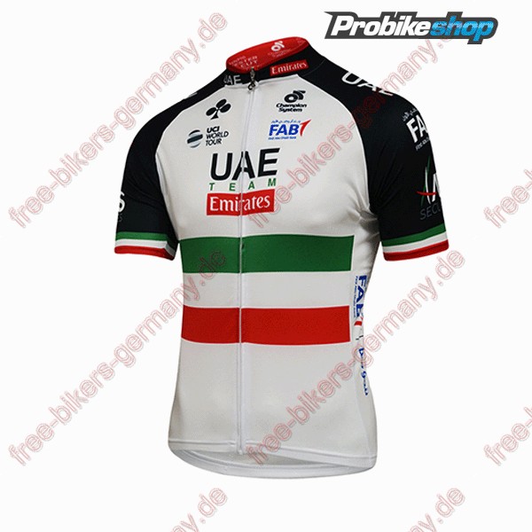 Profiteam 2018 UAE ITALIAN CHAMPION Trikot Kurzarm Outlet