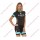 Profiteam 2018 Bianchi Milano Nevola schwarz Damen Fahrradbekleidung Trikot Kurzarm+Radhose 88280MM