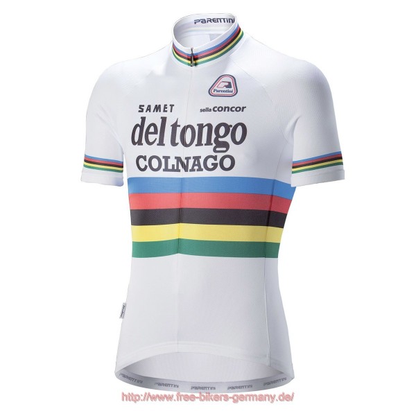 COLNAGO DEL TONGO WORLD CHAMPION Fahrradbekleidung Radtrikot Satz Kurzarm