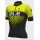 Fahrradbekleidung Radsport 2020 Ale PR-S Hexa Trikot Kurzarm Outlet schwarz-gelb-fluo L13354019-02