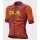 Fahrradbekleidung Radsport 2020 Ale Graphics Prr Sunset Trikot Kurzarm Outlet orange-fluo L11843219-02