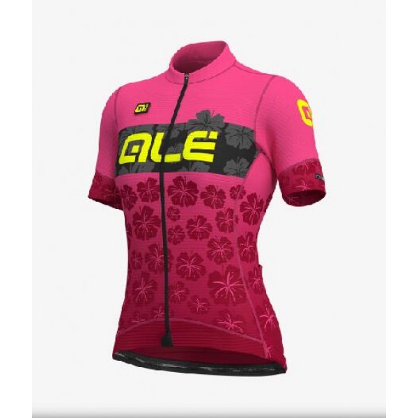 Fahrradbekleidung Radsport 2020 Ale Ibisco Damen Trikot Kurzarm Outlet Rosa