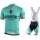 Fahrradbekleidung Radsport 2020 BIANCHI MILANO Isalle Trikot Kurzarm Outlet+Pelau Trägerhosen Set Grün