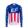 Fahrradbekleidung Radsport 2020 EF Pro Cycling USA National Champs Trikot Kurzarm