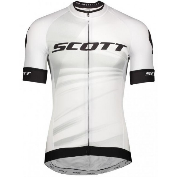 Fahrradbekleidung Radsport 2020 SCOTT RC Pro Trikot Kurzarm Outlet Weiß