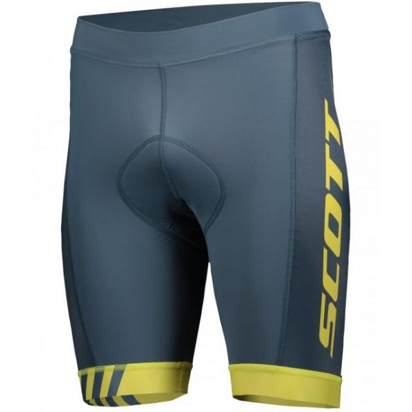 Fahrradbekleidung Radsport 2020 SCOTT RC TEAM ++ radhose gelb/blau