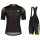 Fahrradbekleidung Radsport 2020 SCOTT RC TEAM 10 Radbekleidung Satz Trikot Kurzarm+Trägerhosen Set Outlet schwarz