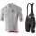 Fahrradbekleidung Radsport 2020 UAE Tour Radbekleidung Satz Trikot Kurzarm+Trägerhosen Set Outlet Weiß