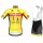 Fahrradbekleidung Radsport 2020 WALLONIE-BRUXELLES Radbekleidung Satz Trikot Kurzarm+Trägerhosen Set Outlet