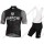 Profiteams BIANCHI MILANO Davoli Black Radbekleidung Satz Trikot Kurzarm+Trägerhosen Set Outlet