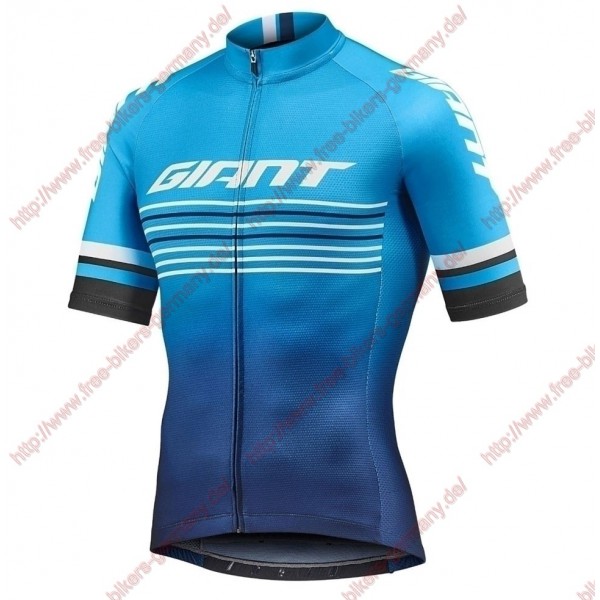 Profiteams 2019 Giant Race Day Blue Trikot Kurzarm Outlet