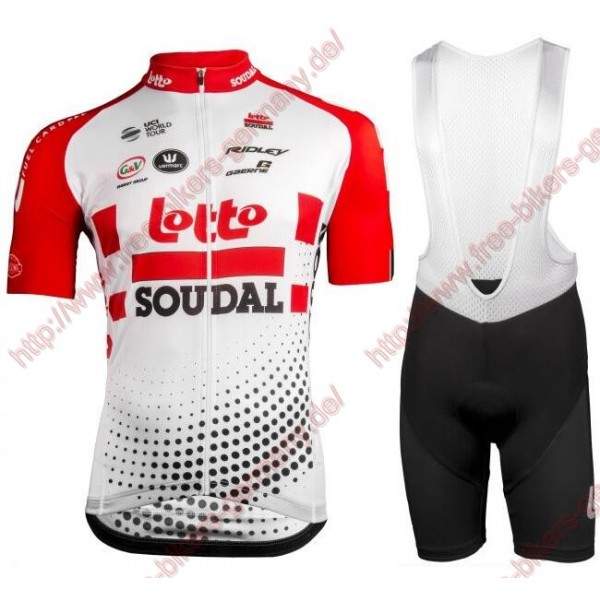 Profiteams Lotto Soudal 2019 Radbekleidung Satz Trikot Kurzarm+Trägerhosen Set Outlet