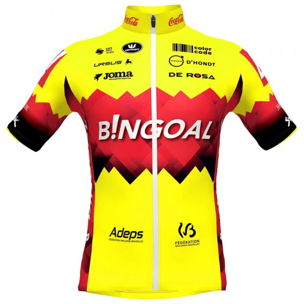 Bingoal WB 2023 Radtrikot kurzarm-Radsport-Profi-Team