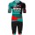 BORA-hansgrohe 2023 Set(Radtrikot kurzarm+Trägerhose)-Radsport-Profi-Team