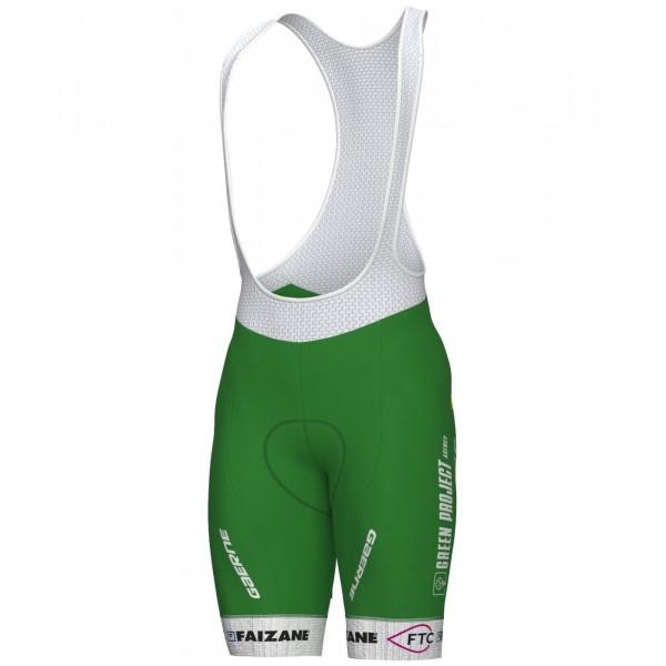 Green Project-Bardiani Csf-Faizane' 2023 Trägerhose kurz-ALE Radsport-Profi-Team