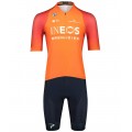 INEOS GRENADIERS 2022 training edition ICON Radtrikot kurzarm(langer RV)-Radsport-Profi-Team