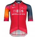 INEOS GRENADIERS 2023 EPIC RACE Radtrikot kurzarm(langer RV)-Radsport-Profi-Team