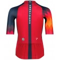 INEOS GRENADIERS 2023 EPIC RACE Radtrikot kurzarm(langer RV)-Radsport-Profi-Team