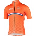 NIEDERLANDE 2022 Radtrikot kurzarm(langer RV)-Radsport-National-Team