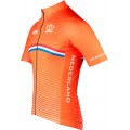 NIEDERLANDE 2022 Radtrikot kurzarm(langer RV)-Radsport-National-Team