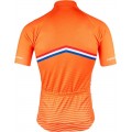 NIEDERLANDE 2022 Radtrikot kurzarm(langer RV)-Radsport-National-Team