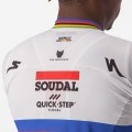 Soudal Quick-Step Straßenrad Weltmeister Regenbogentrikot 2023 Competizione Radtrikot kurzarm-Radsport-Profi-Team