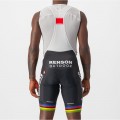 Soudal Quick-Step Straßenrad Weltmeister 2023 Competizione Trägerhose kurz-Radsport-Profi-Team