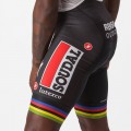 Soudal Quick-Step Straßenrad Weltmeister 2023 Competizione Trägerhose kurz-Radsport-Profi-Team