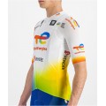 Team TotalEnergies 2022 Radtrikot kurzarm(langer Reißverschluss)-Radsport-Profi-Team