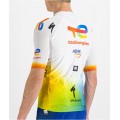 Team TotalEnergies 2022 Radtrikot kurzarm(langer Reißverschluss)-Radsport-Profi-Team