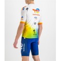 Team TotalEnergies 2022 Radtrikot kurzarm(langer Reißverschluss)-Radsport-Profi-Team