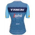 TREK-SEGAFREDO Damen Team 2023 Radsport Set(Radtrikot langer RV+Radhose)-Radsport-Profi-Team