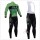 2015 ALE giordana Fahrradbekleidung Radtrikot Satz Langarm und Lange Trägerhose CFOF976
