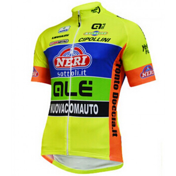 2015 ALE gelb Radtrikot Kurzarm IPKS603