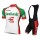2015 Orbea Euskadi Fahrradbekleidung Satz Fahrradtrikot Kurzarm Trikot und Kurz Trägerhose schwarz RSUL747