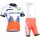 2015 Katusha Fahrradbekleidung Satz Fahrradtrikot Kurzarm Trikot und Kurz Trägerhose punainen ULUZ513
