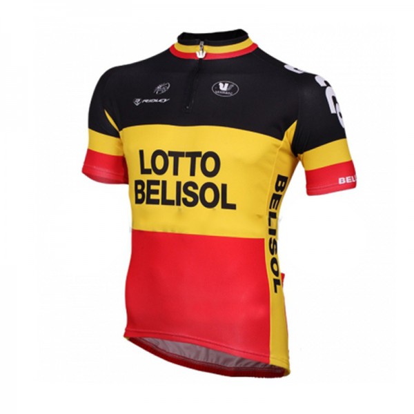 2015 Lotto Belisol Radtrikot Kurzarm GWTT953