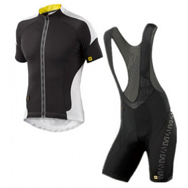 2015 Mavic 6 Fahrradbekleidung Satz Fahrradtrikot Kurzarm Trikot und Kurz Trägerhose DJSR169