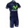 2015 Movistar Radbekleidung Radtrikot Kurzarm und Fahrradhosen Kurz XBZD659