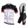 2015 Nalini Bao Schwarz-Weiß Fahrradbekleidung Satz Fahrradtrikot Kurzarm Trikot und Kurz Trägerhose OQOF746