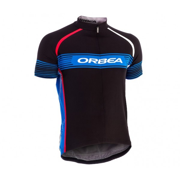 2015 Orbea Schwarz-Blau Radtrikot Kurzarm OHWO854