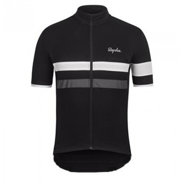 2015 Rapha Schwarz Radtrikot Kurzarm XXUZ827