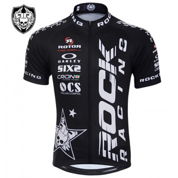 2015 Rock Racing Radtrikot Kurzarm schwarz QBVS564