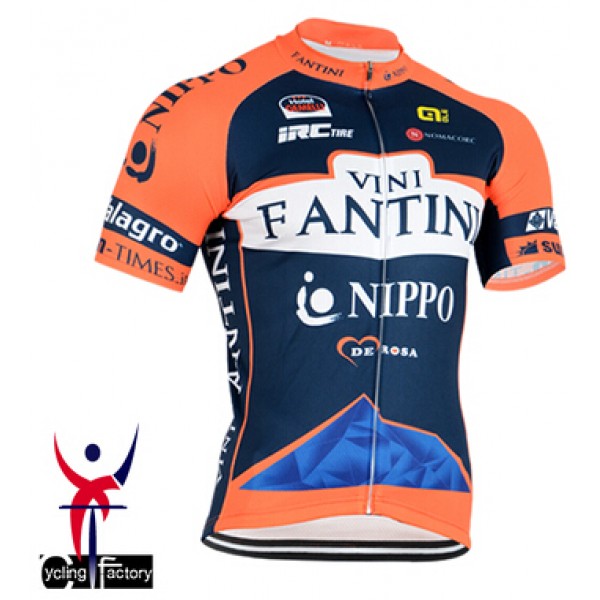 2015 Vini Fantini NIPPO Radtrikot Kurzarm LMSB841