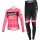 2012 Damen Garmin Fahrradbekleidung Radtrikot Satz Langarm und Lange Fahrradhose SUFO467
